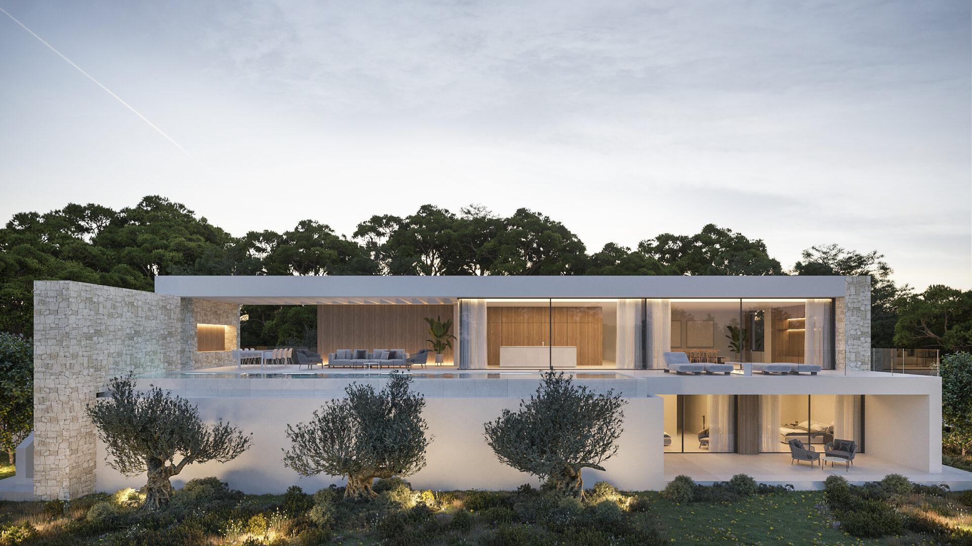 Fourth bedroom in new-build villa, Moravit-Cap Blanc, Moraira