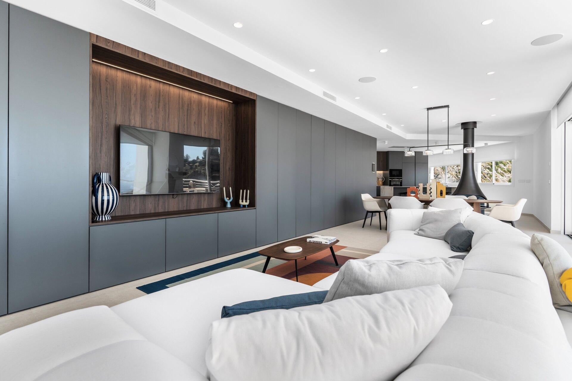 Garage or parking area in new-build villa, Altea la Vella