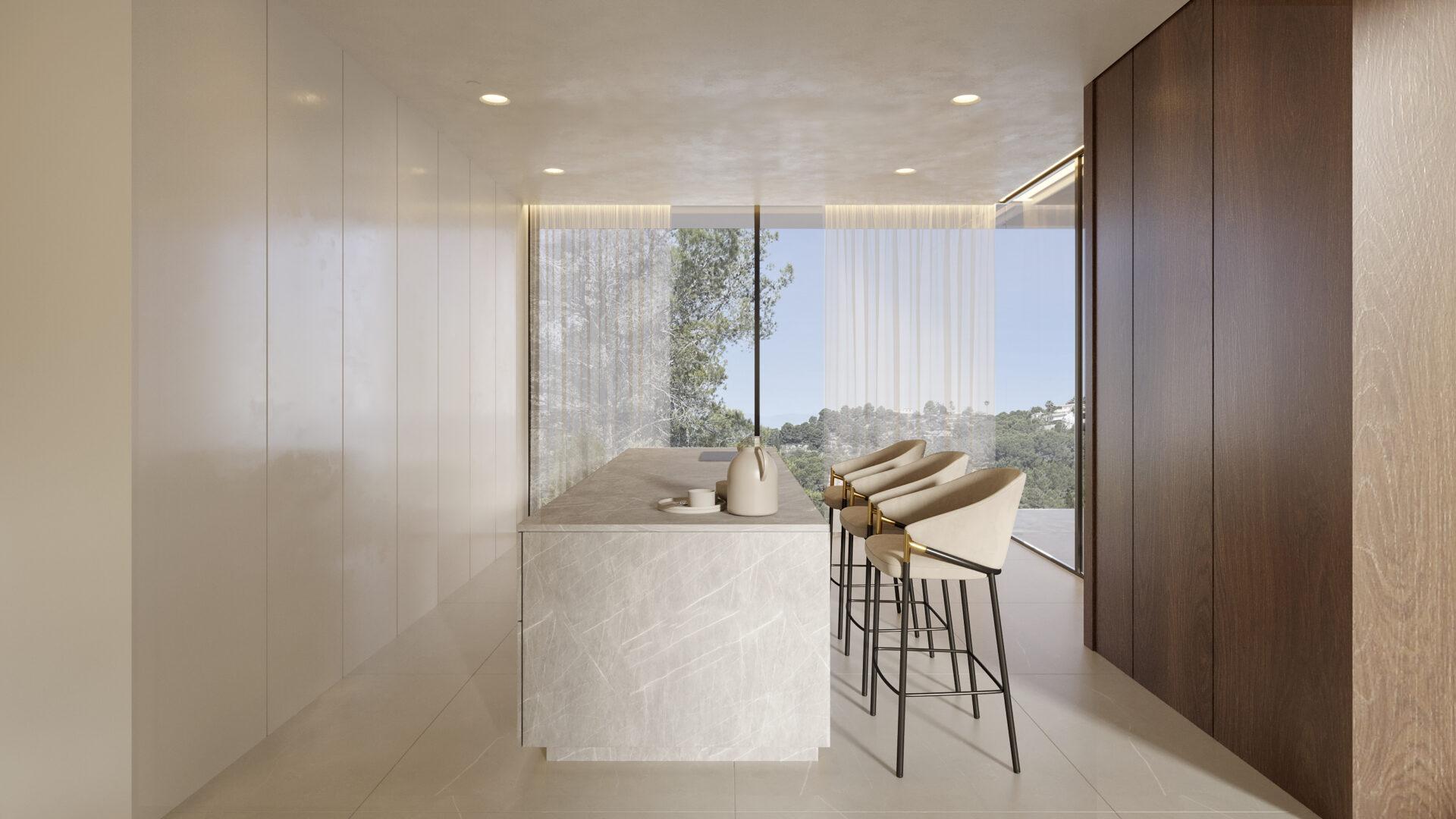 Second bathroom in 4-bathroom villa, Pinar de Advocat-Cometa, Moraira