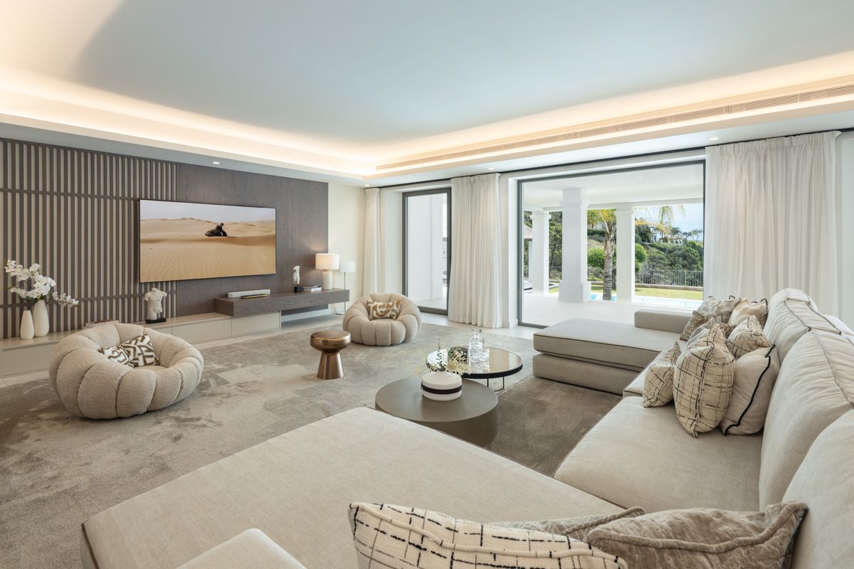 Bedroom 3 in new-build villa in La Zagaleta-El Madroñal, Benahavis