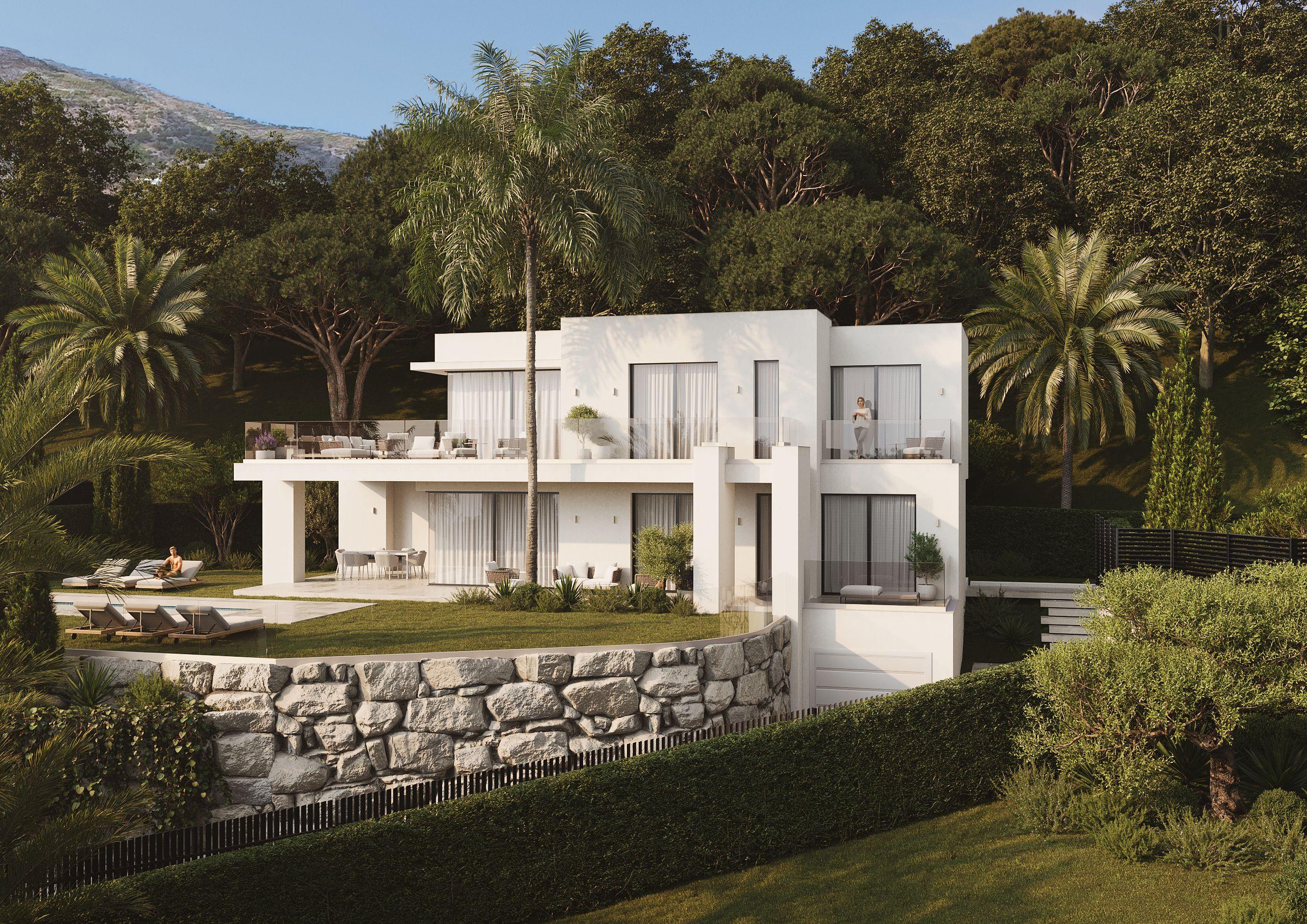 Double bedroom with fitted furniture in new-build villa, Mijas Pueblo