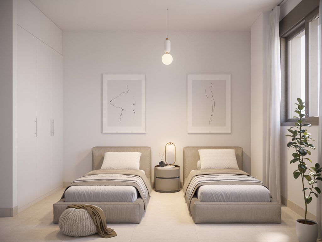 Second view of the apartment interior, Urbanizacion mundo aguilon