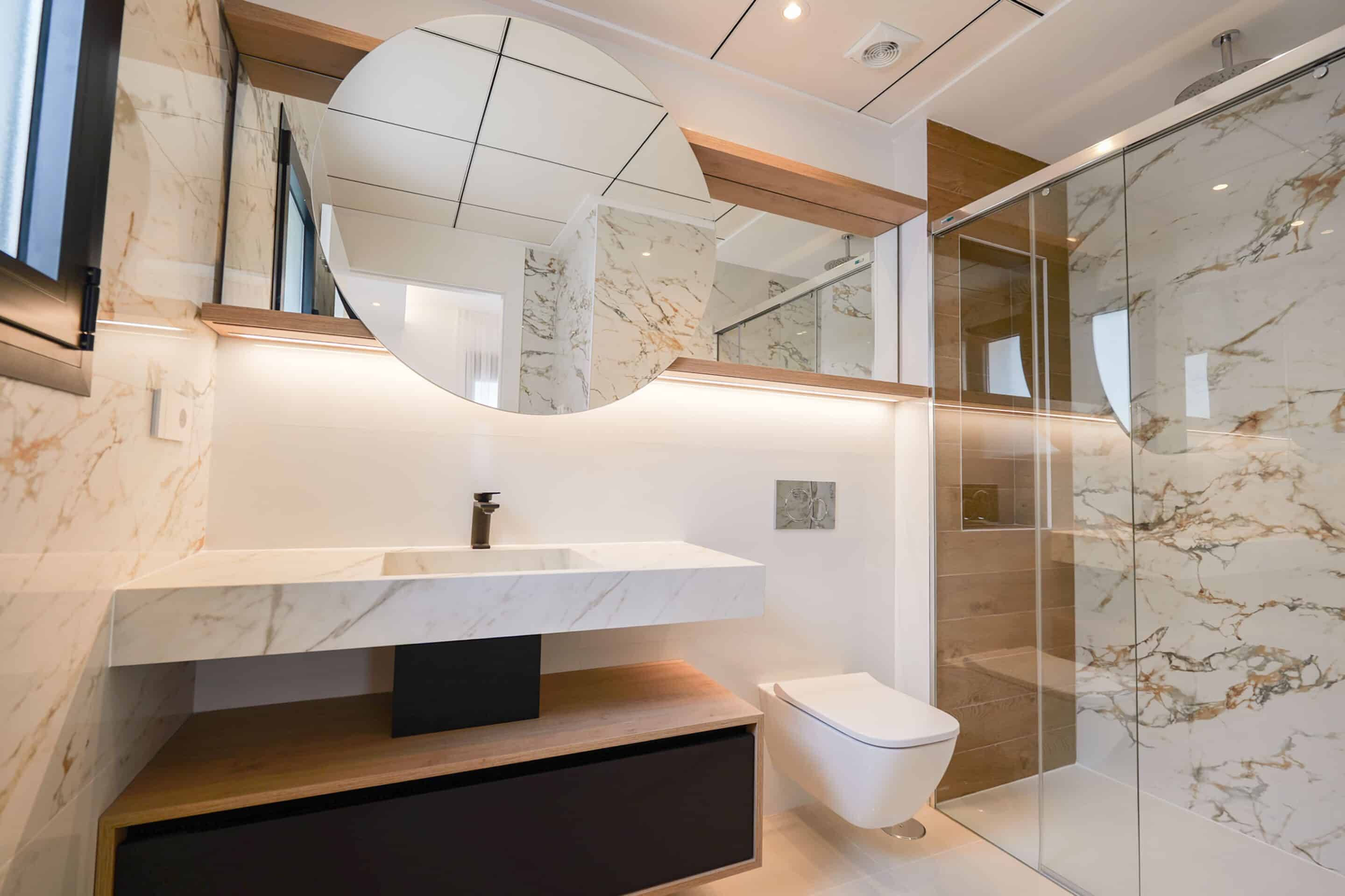 Kitchen fittings in new-build villa, Lo Marabú, Rojales