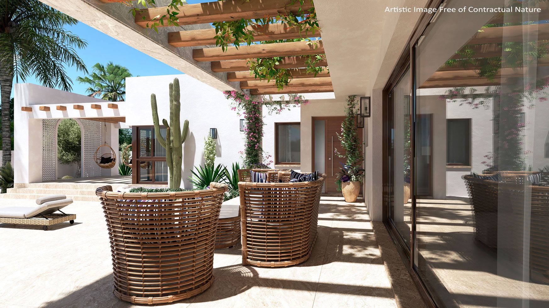 Kitchen area in new-build villa, Lo Marabú, Rojales
