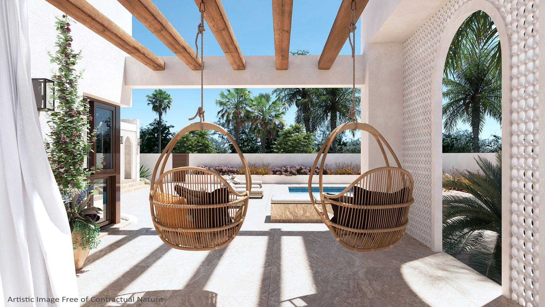 Third bedroom in 3-bedroom villa, Lo Marabú, Rojales