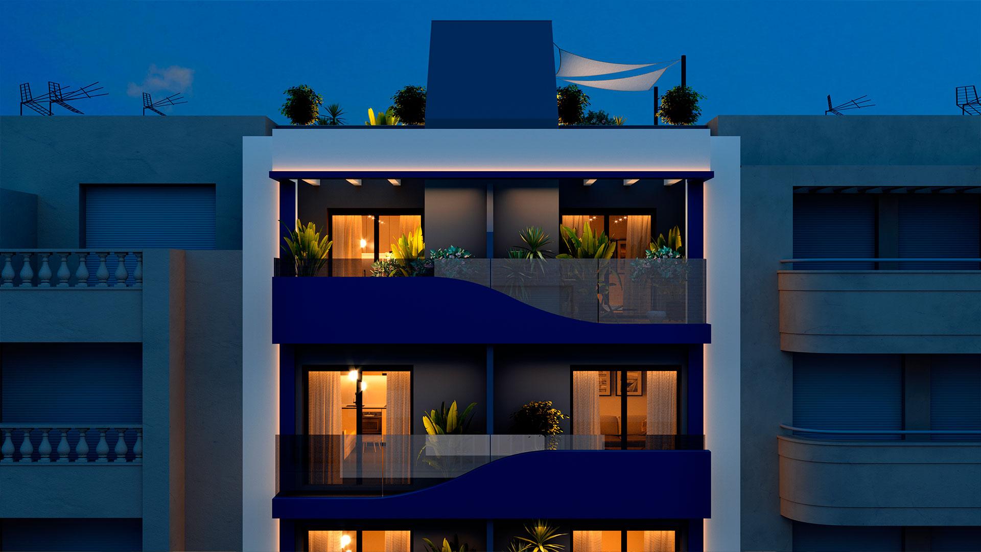 Storage room in 1-bedroom new-build apartment, Centro, Torrevieja