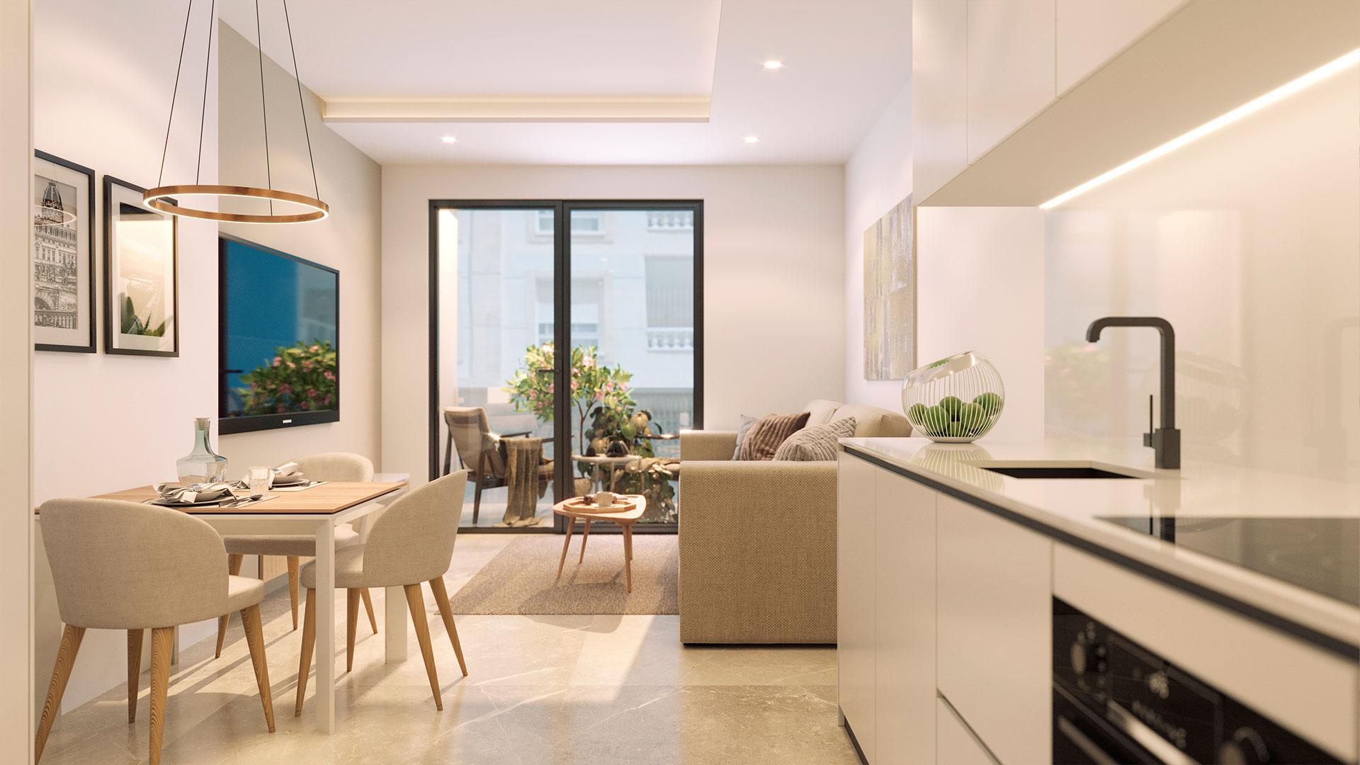 Lift interior in residential building, Centro, Torrevieja