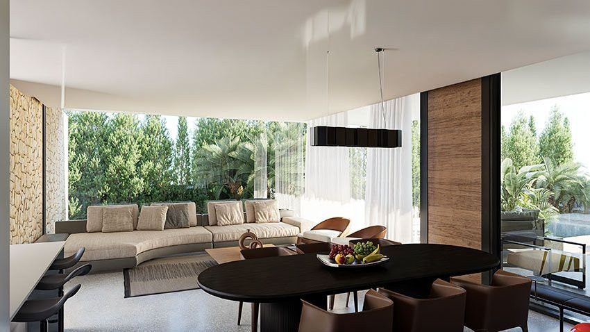 Kitchen with fitted units in new-build villa, San Luis, Torrevieja