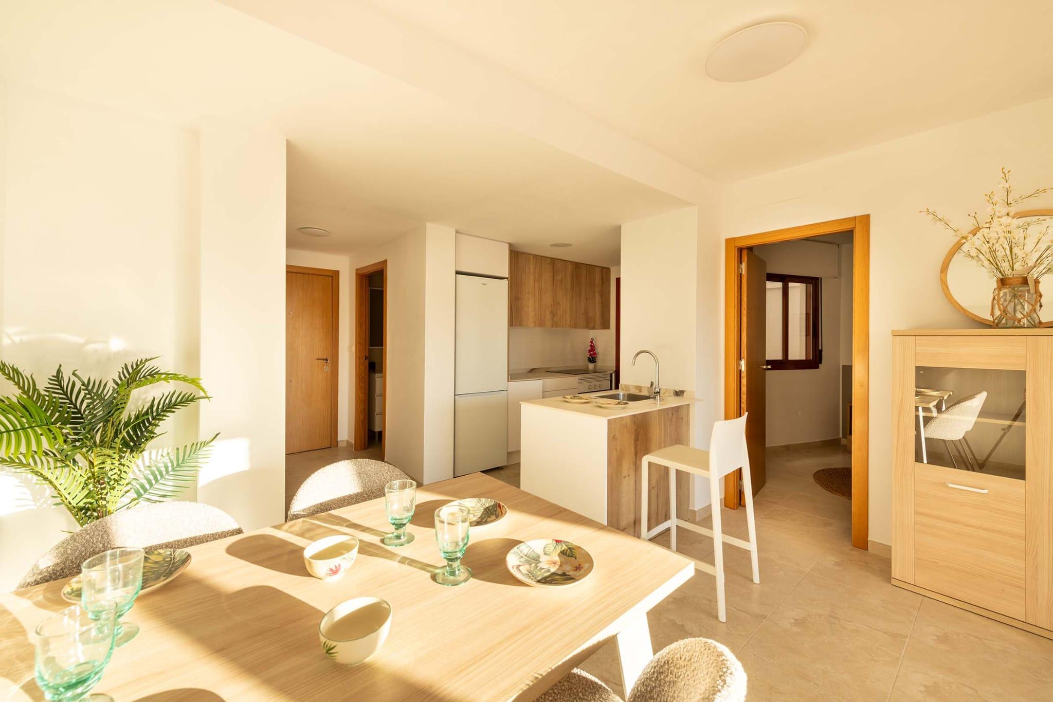 Living area in 2-bedroom apartment, Jerónimo Y Avileses