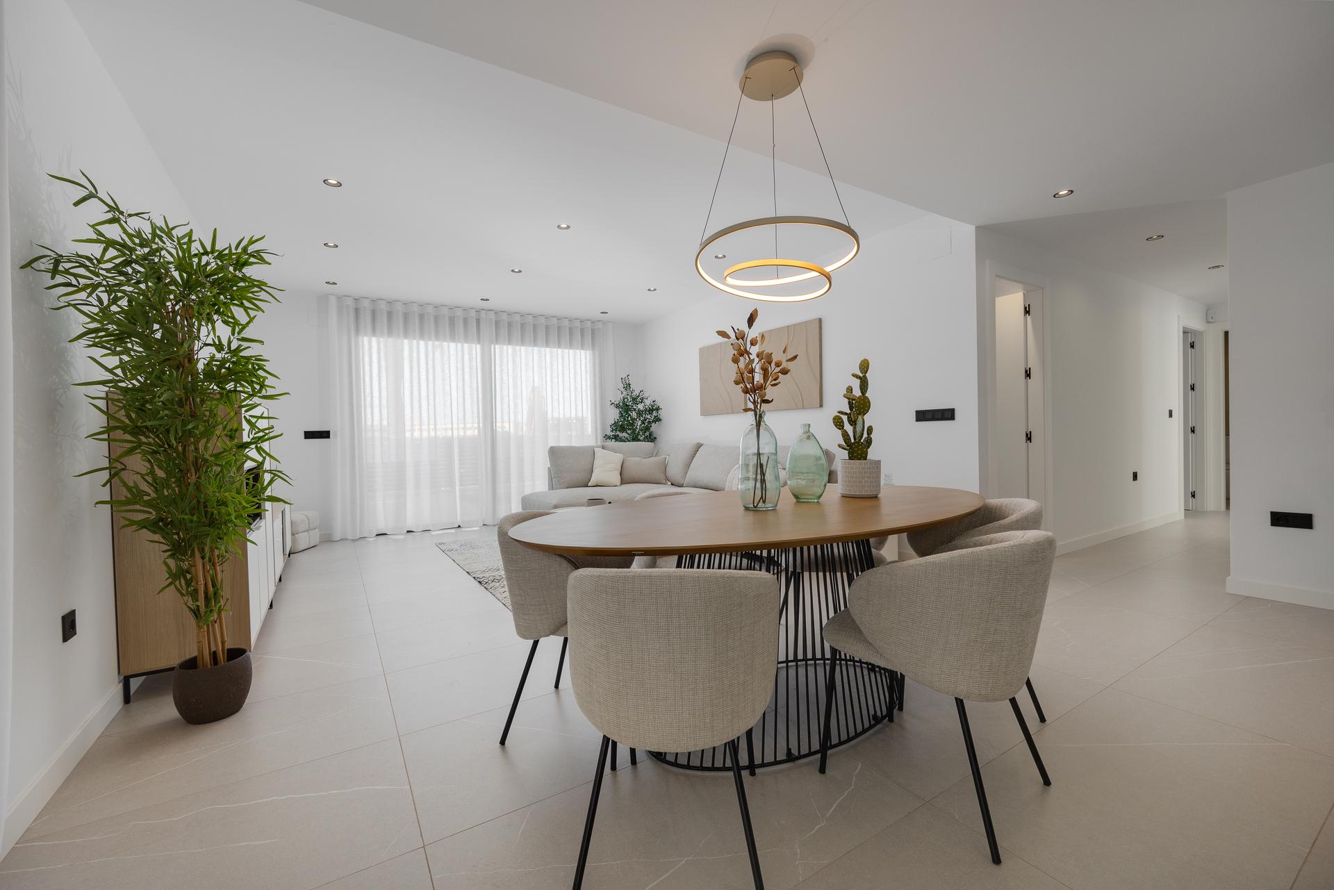 Ground floor layout view of new-build villa, Torreblanca