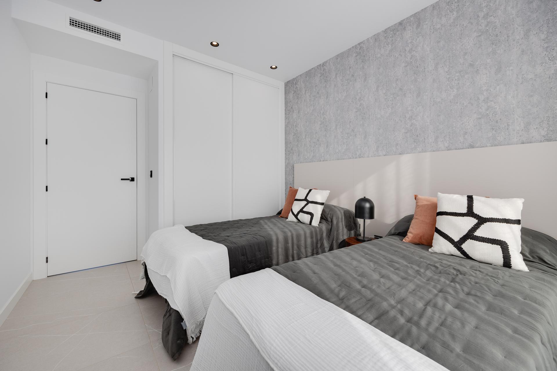 Bedroom wardrobe space in new-build villa, Torreblanca, Torrevieja
