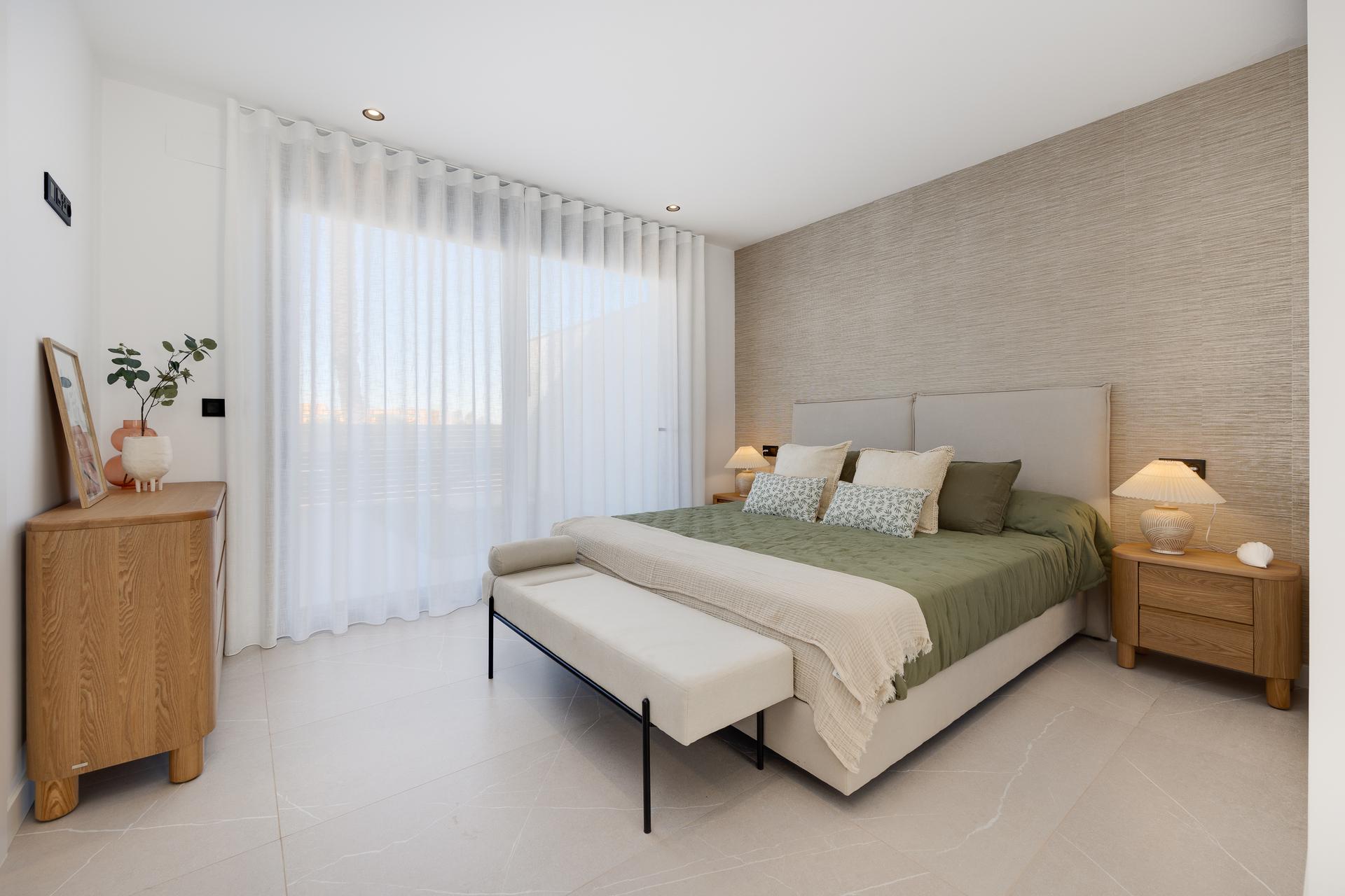 Open-plan living room in 3-bedroom villa, Torreblanca, Torrevieja