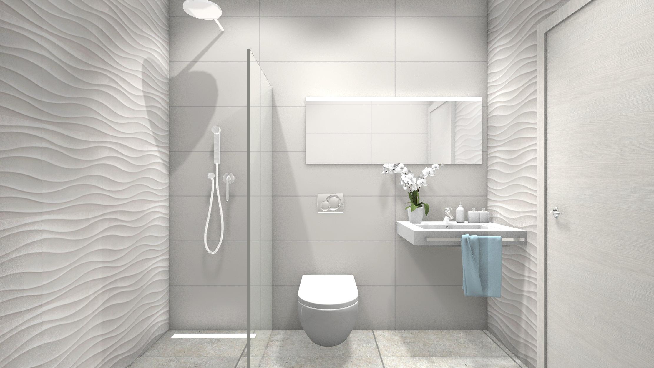 Master bedroom with built-in storage, new-build villa, La Marquesa