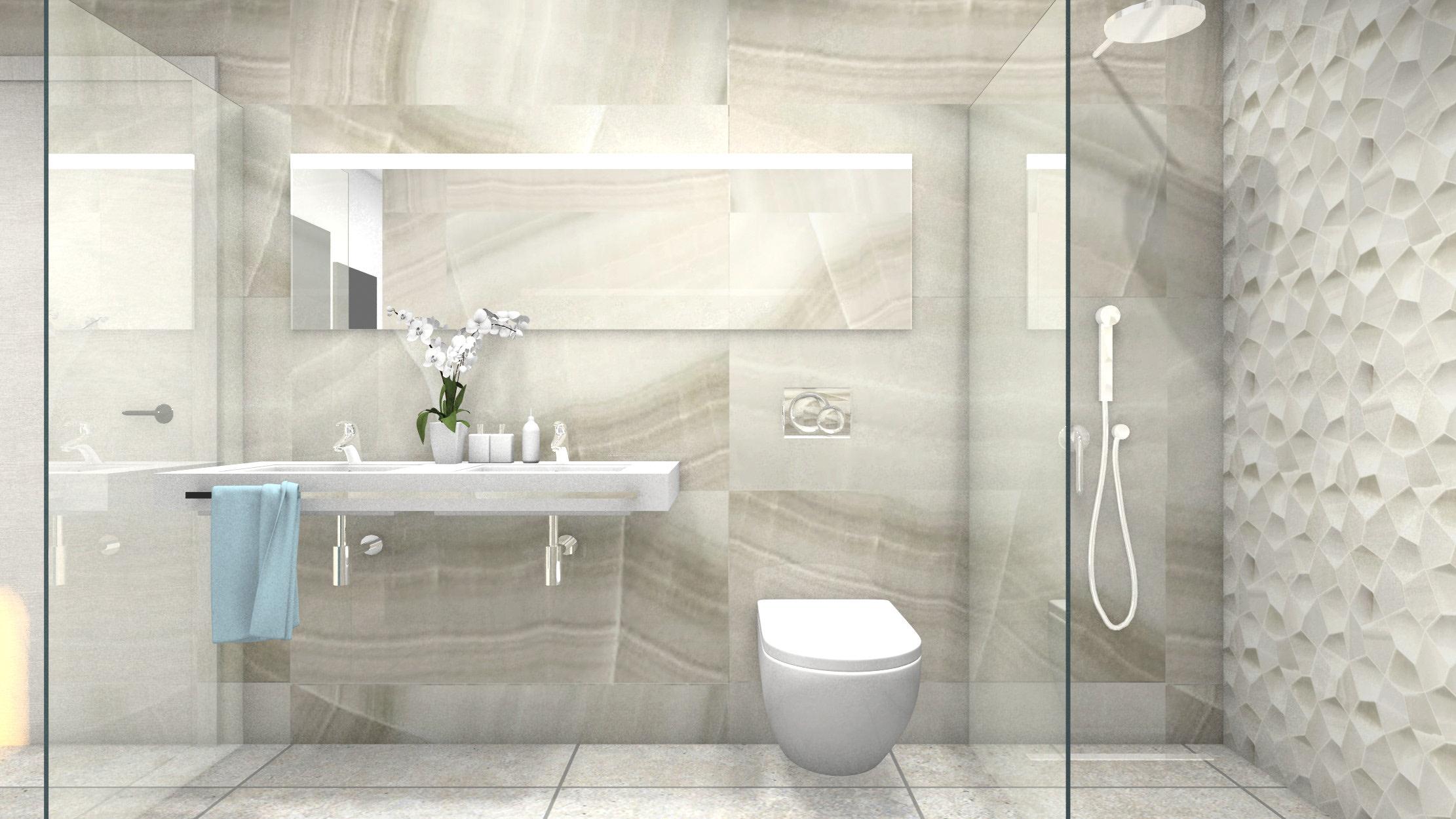 Hallway or landing area in new-build villa, La Marquesa