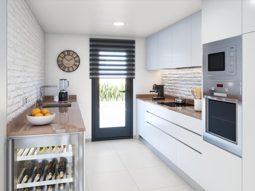 Ground floor interior of 3-bedroom new-build villa in La Marina, San Fulgencio