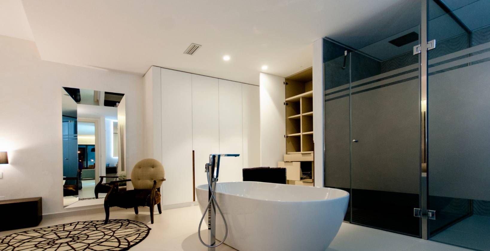 Garage or parking area in new-build villa, Campoamor