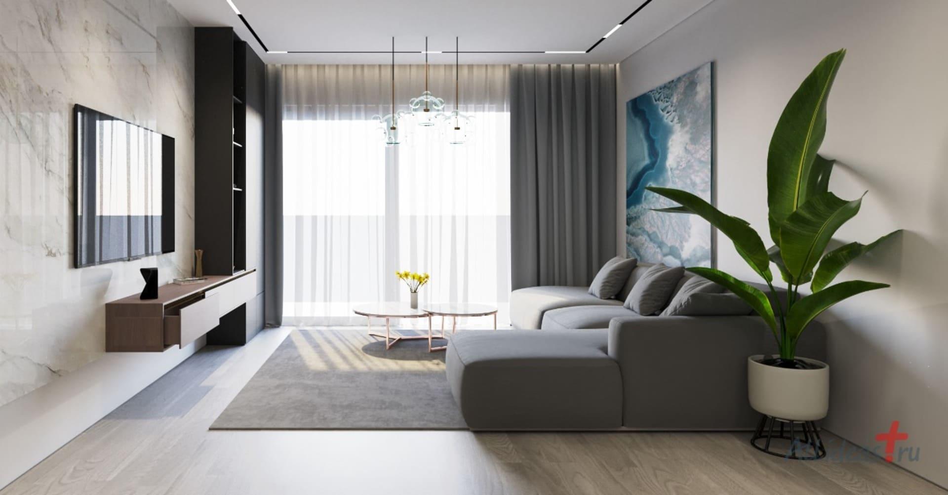 Second view of the apartment interior, Paseo maritimo