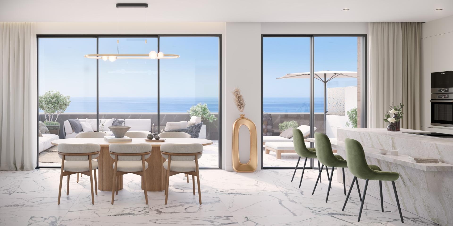 Third bathroom in 3-bedroom new-build apartment, El Velerín, Estepona