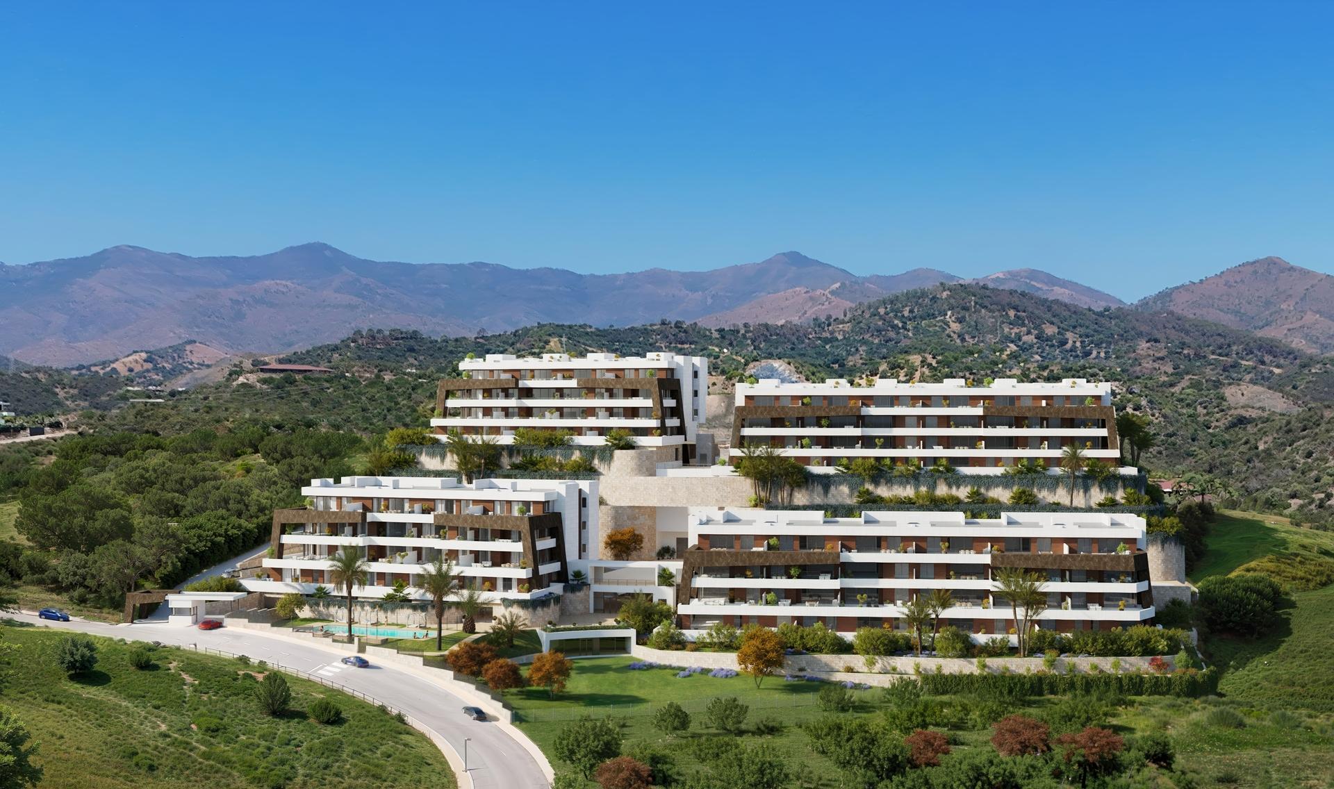 Entrance lobby with lift access in new-build penthouse building, El Velerín