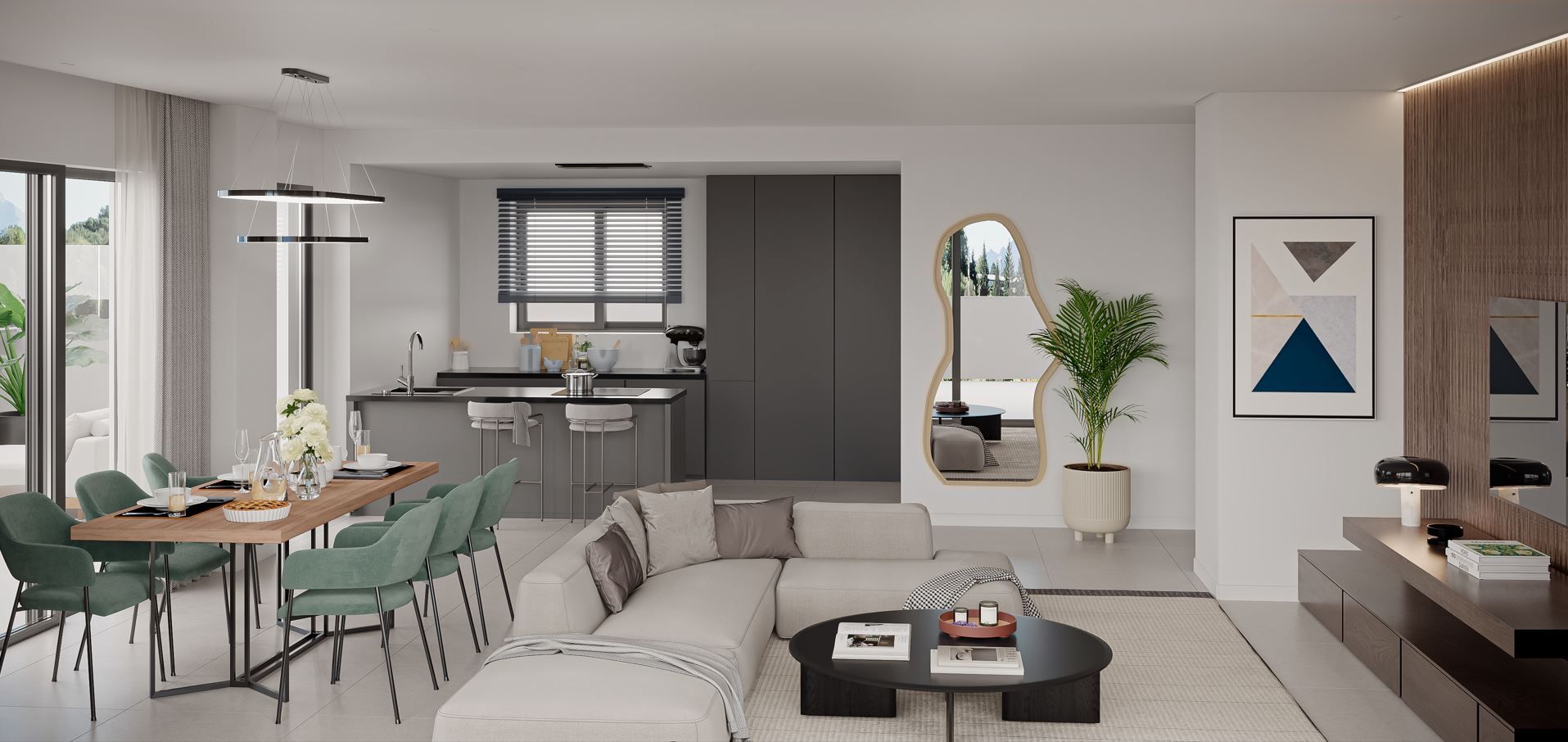 Underground parking spaces in new-build development, Alto de los Monteros, Marbella