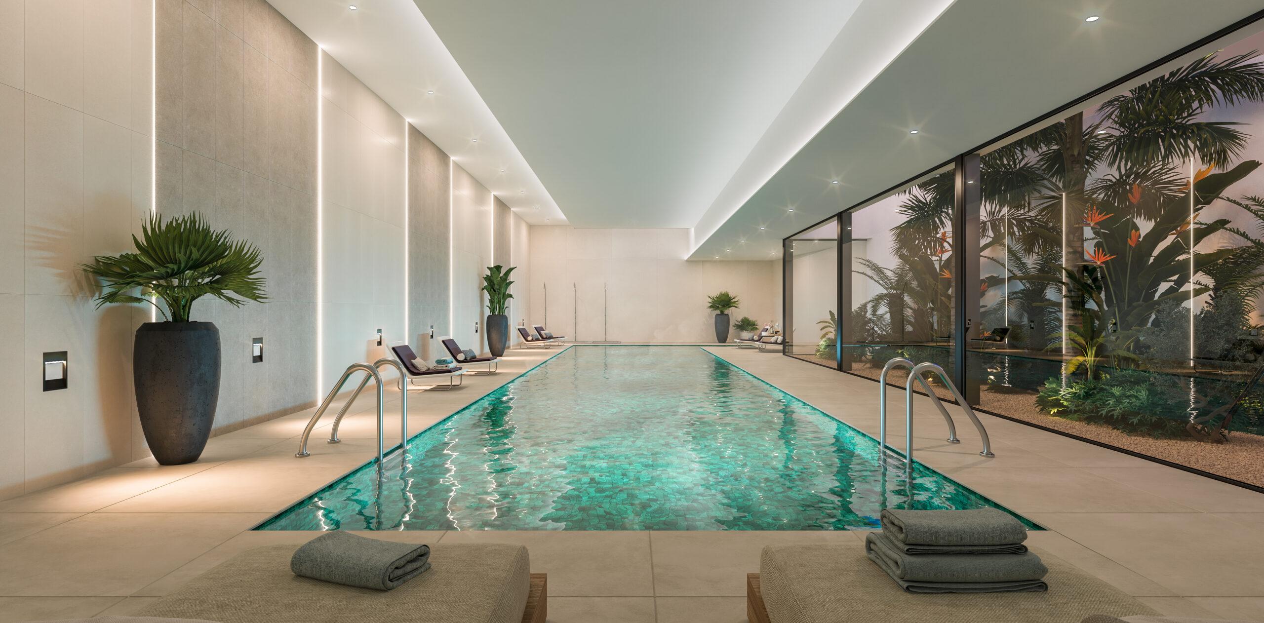 Third bedroom in new-build apartment, Alto de los Monteros, Marbella