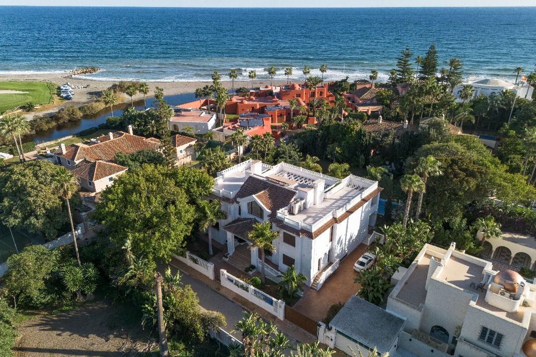Roof terrace solarium on new-build villa, Casasola, Estepona