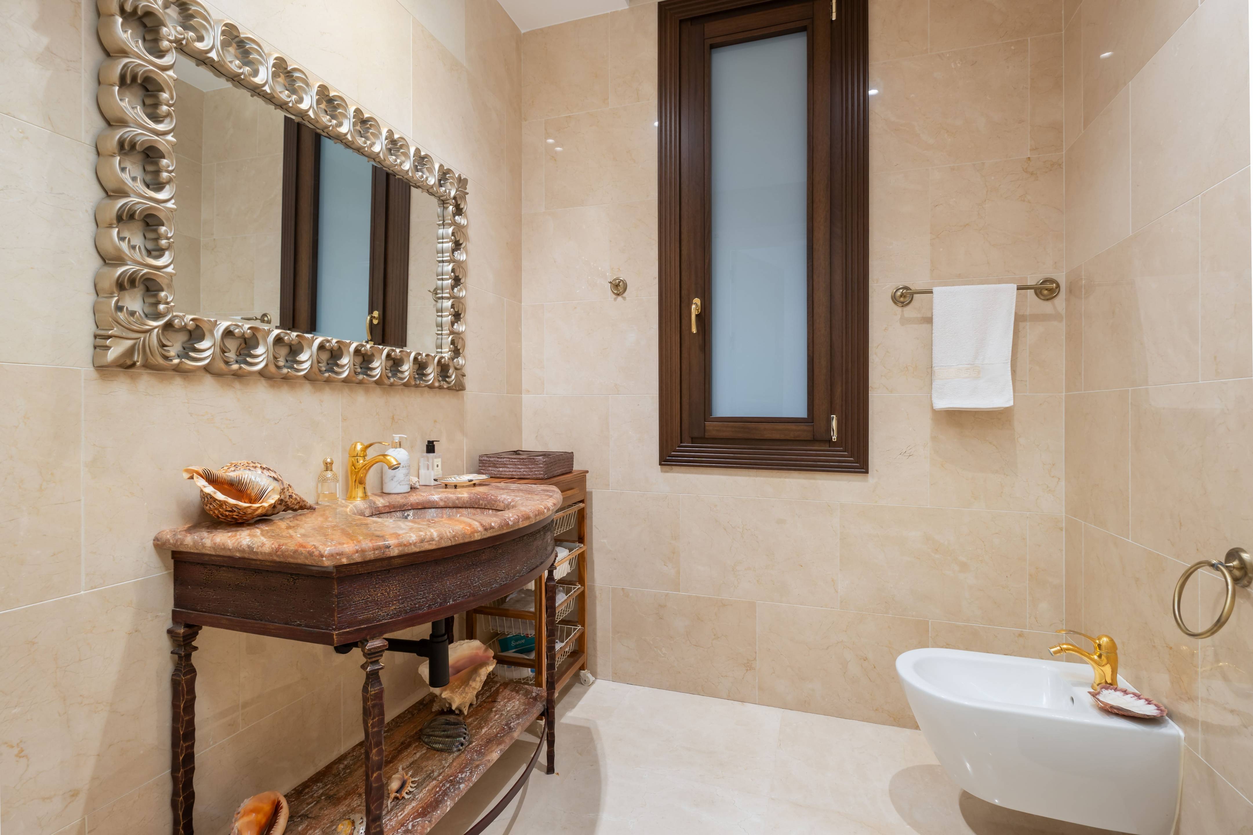Hallway and staircase in 7-bedroom villa, Casasola, Estepona