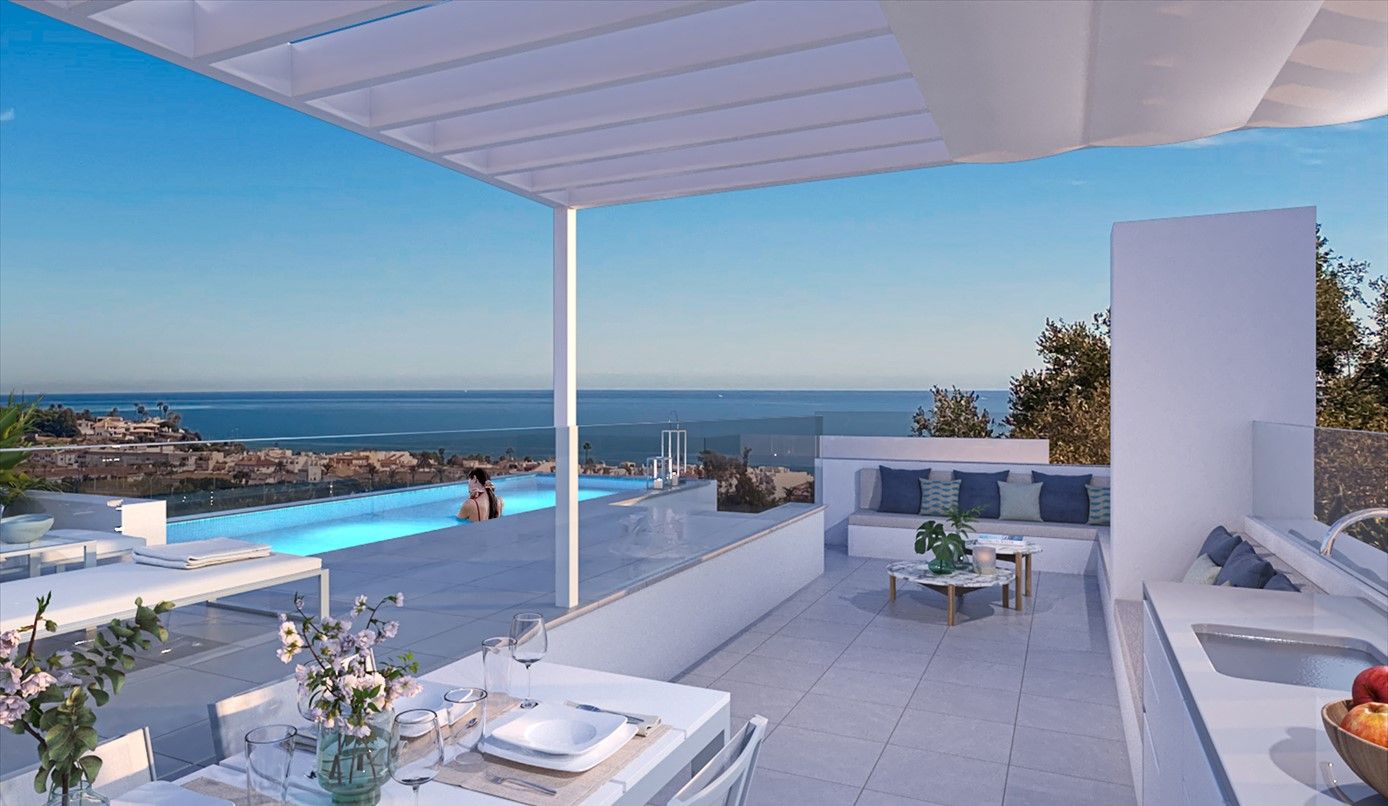 Bathroom in 2-bedroom new-build apartment, La Cala de Mijas