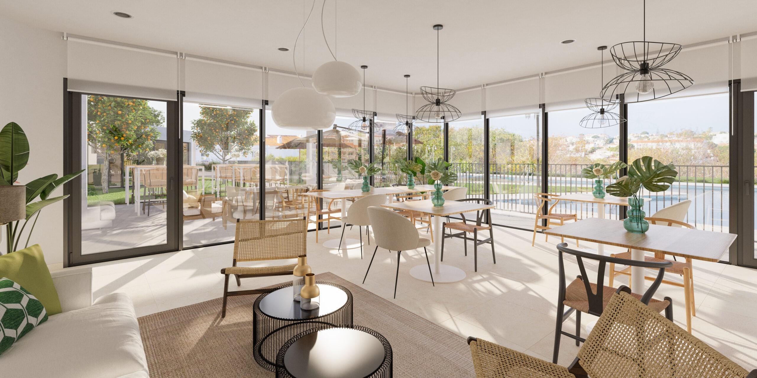Apartment for sale in Agua Marina, Mijas - front elevation of the residential building