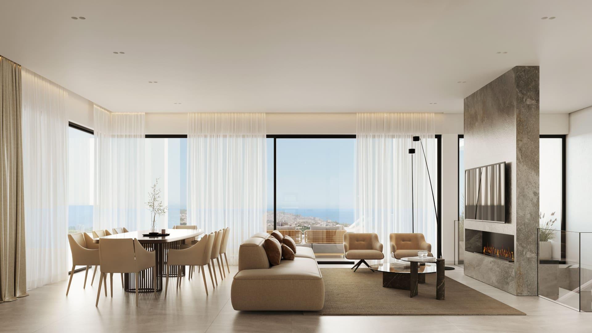 Interior room in 5-bedroom new-build villa, El Higuerón, Mijas - view 14