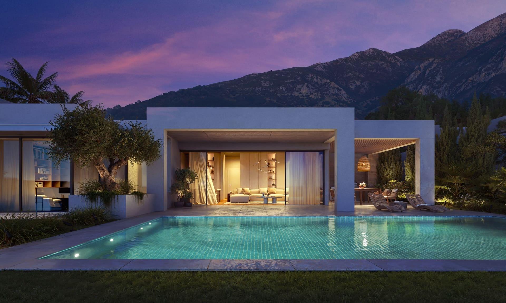 Interior room in 5-bedroom new-build villa, El Higuerón, Mijas - view 21
