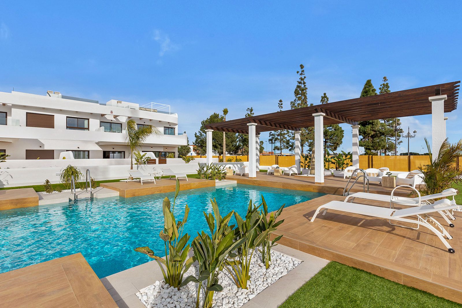 Parking area of the apartment in Las Lomas del Rame-Bahía Bella, Los Alcázares (view 37)