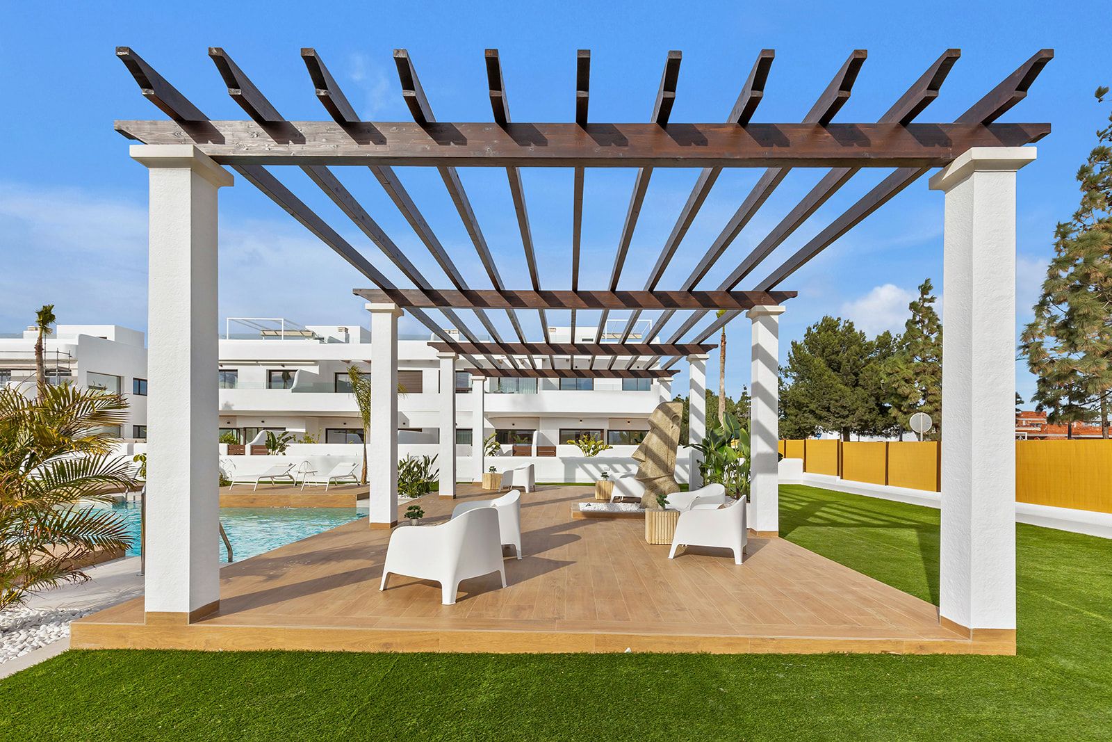 Entrance of the penthouse in Las Lomas del Rame-Bahía Bella, Los Alcázares (view 46)
