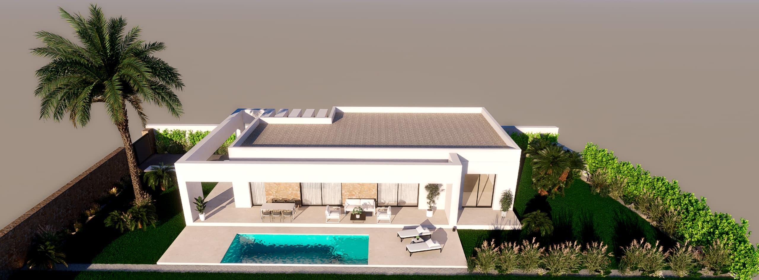 Terrace space adjacent to villa, Balcón de Finestrat-Terra Marina, Finestrat