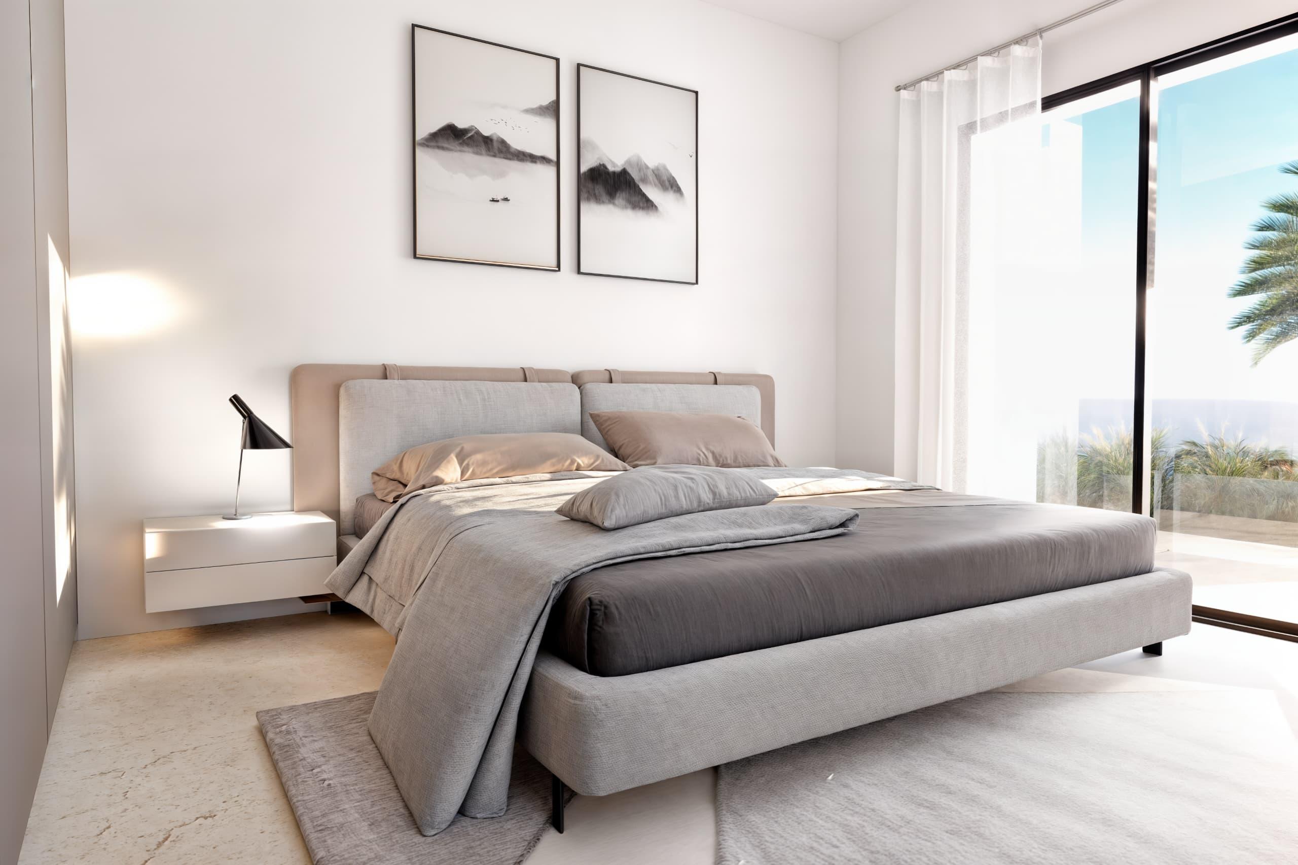 Third bedroom in new-build villa, Balcón de Finestrat-Terra Marina, Finestrat
