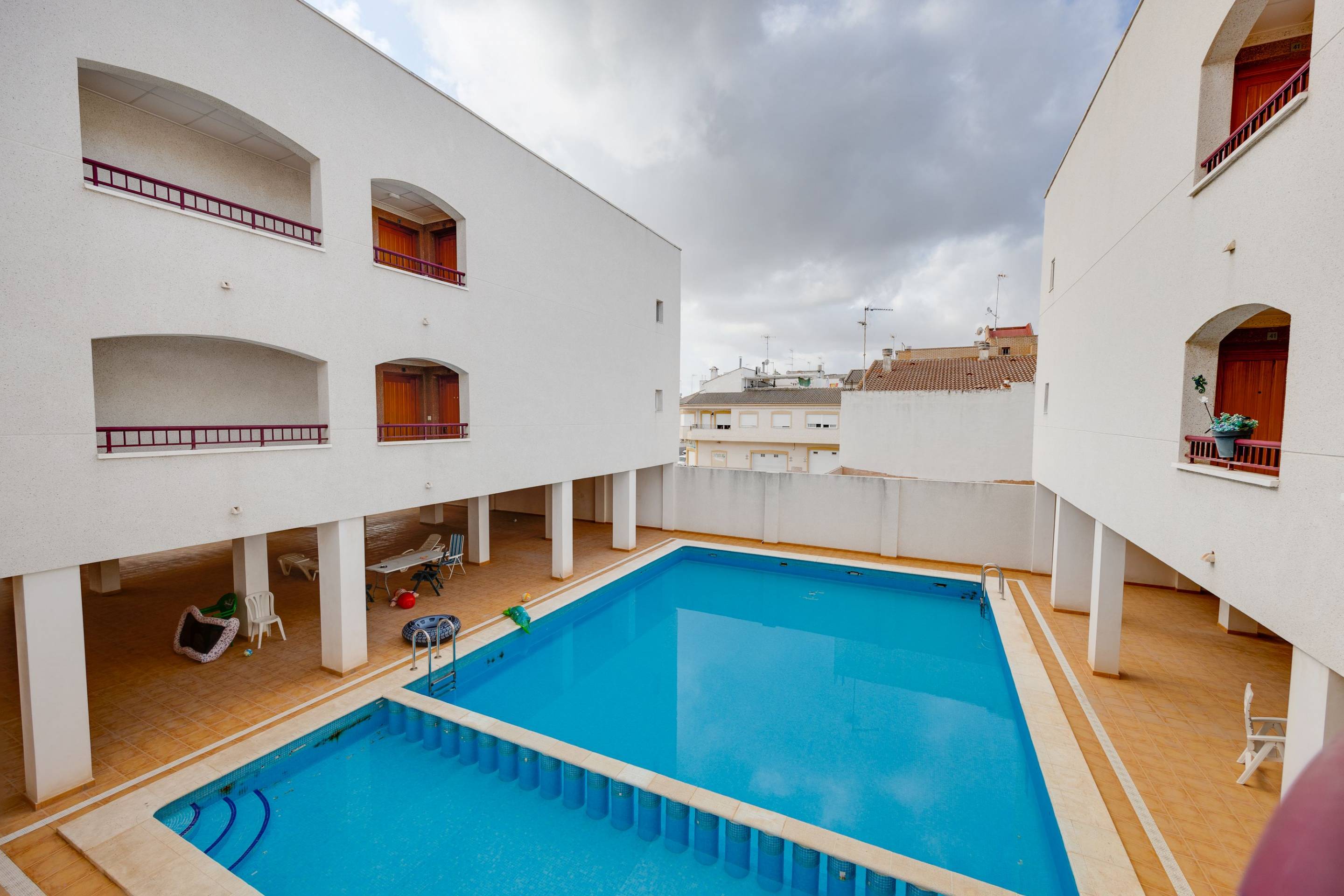 Stairwell of the apartment in San fulgencio pueblo, San Fulgencio (view 45)