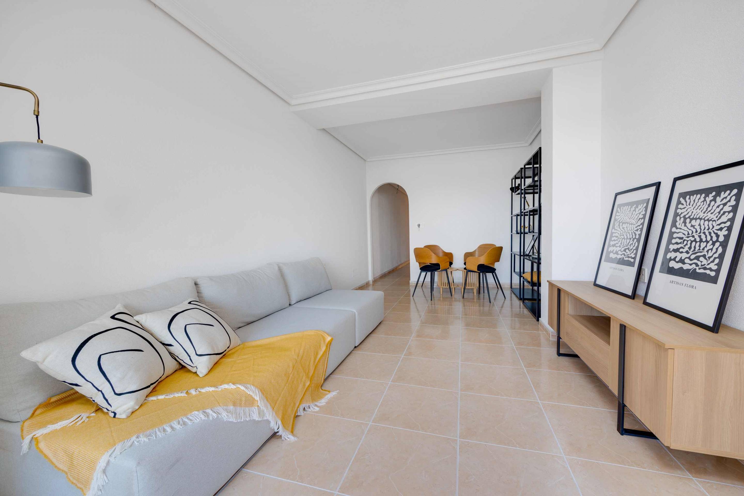 Kitchen area in apartment, San fulgencio pueblo