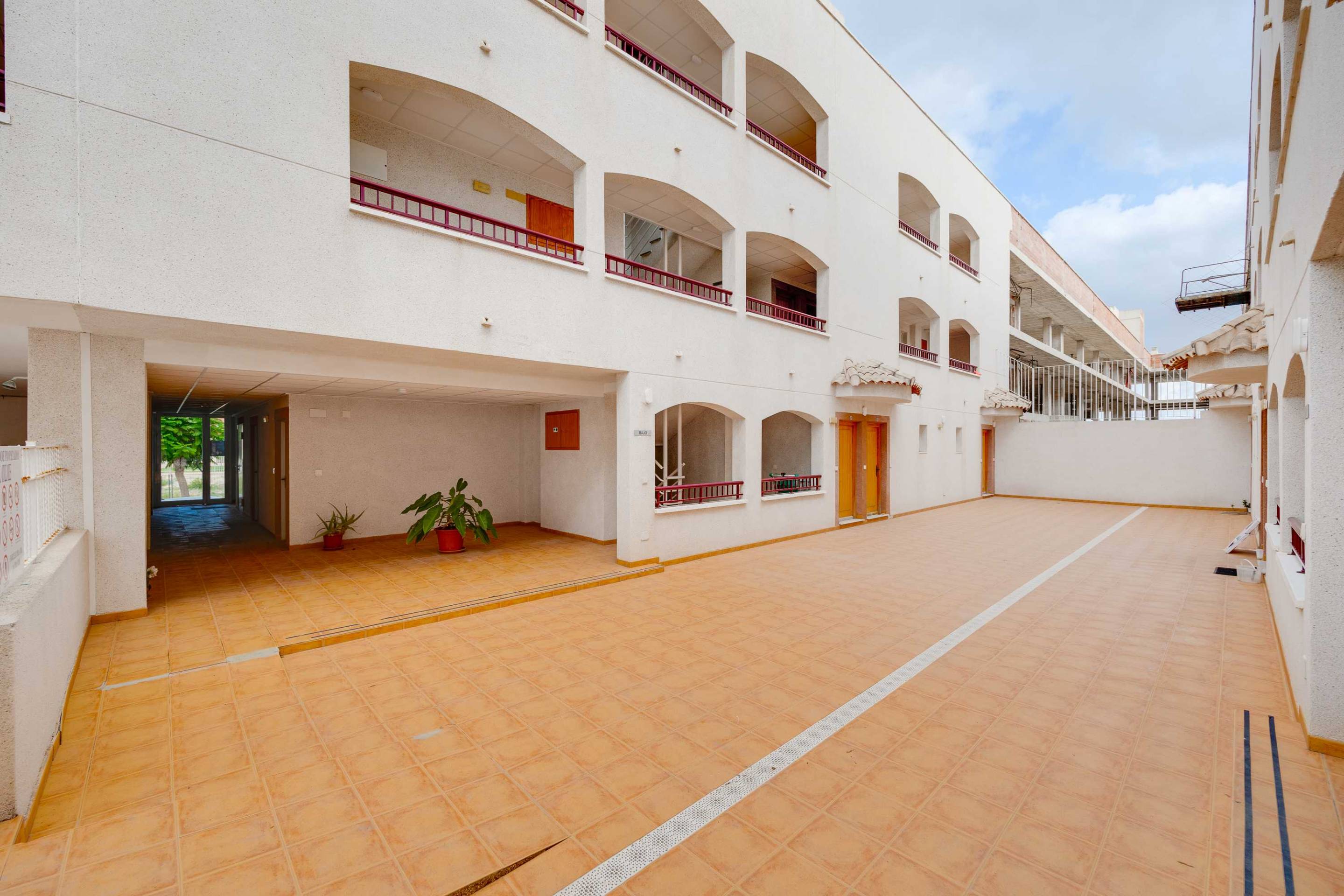 Living area in 1-bedroom apartment, San fulgencio pueblo