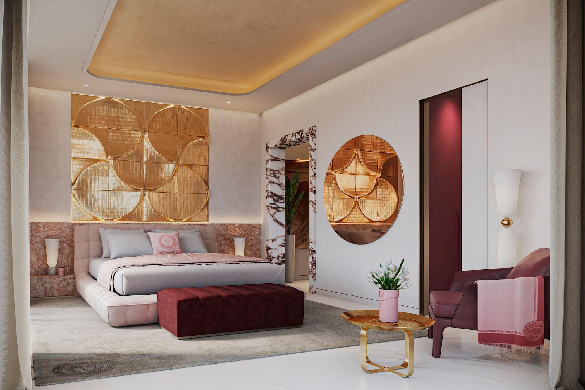 Private pool and surrounding terrace in villa, Puerto, Marbella