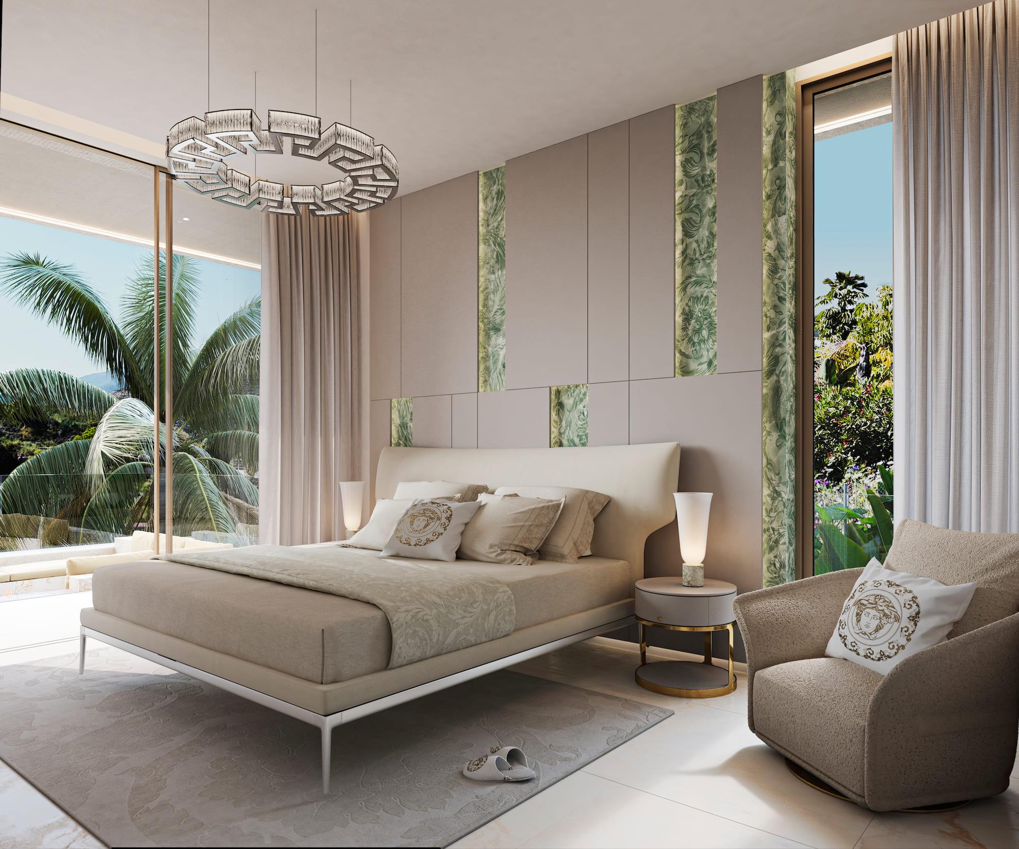 Interior hallway and staircase in 5-bedroom villa, Puerto, Marbella