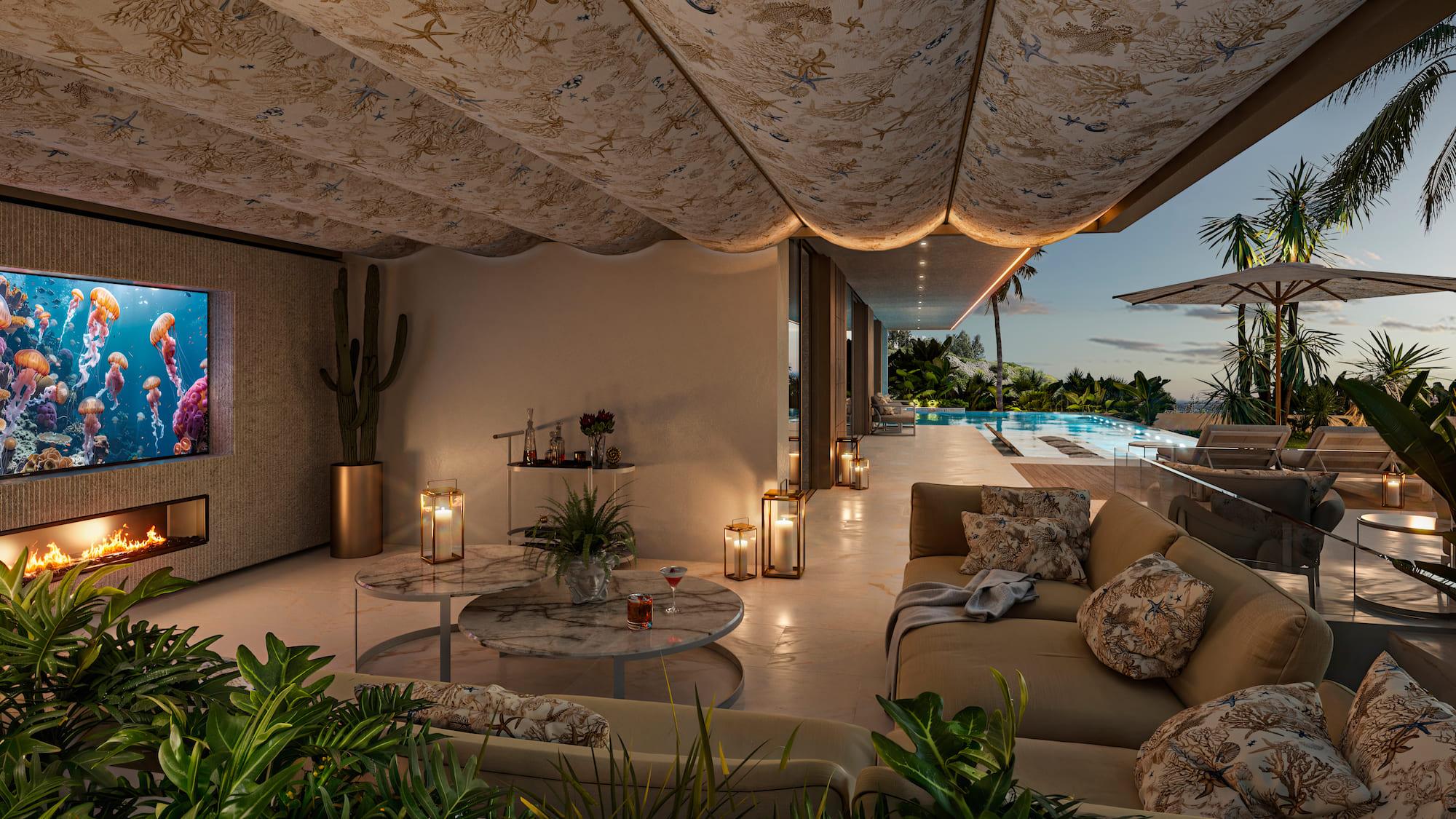 Fourth bedroom in new-build villa, Puerto, Marbella