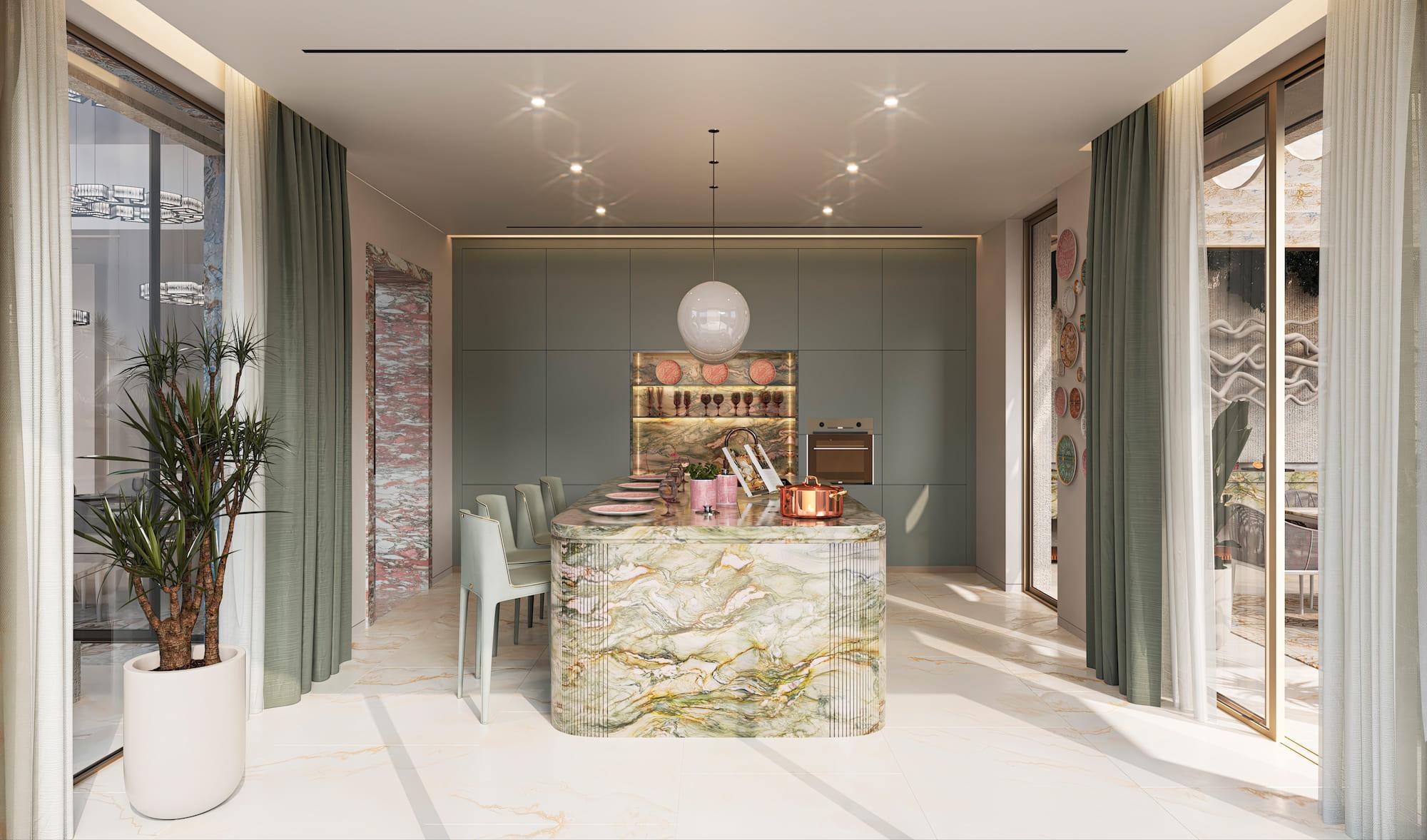 Guest WC in new-build villa, Puerto, Marbella