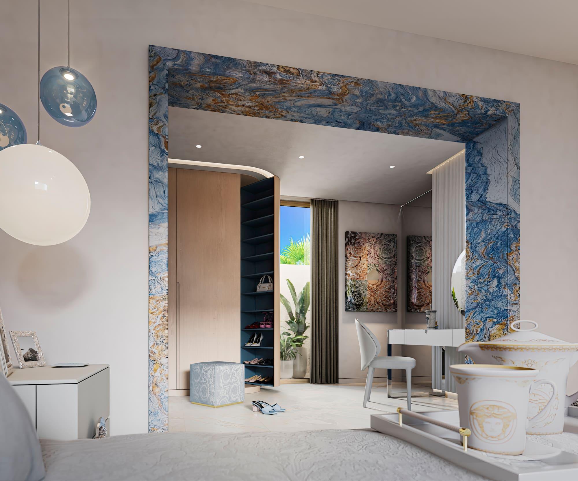 En-suite bathroom with double vanity in 5-bedroom villa, Puerto, Marbella