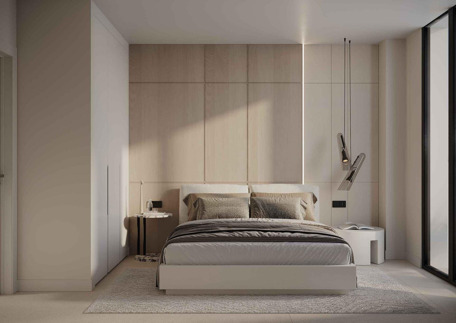 Communal pool in new-build development, Nueva Atalaya, Estepona