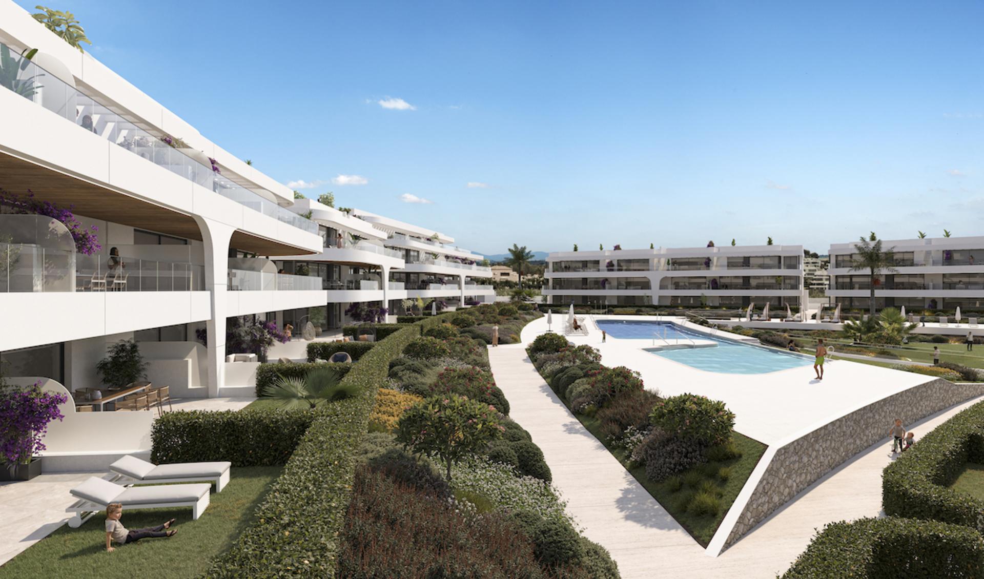 Bedroom with fitted furniture, 2-bedroom apartment, Atalaya, Estepona