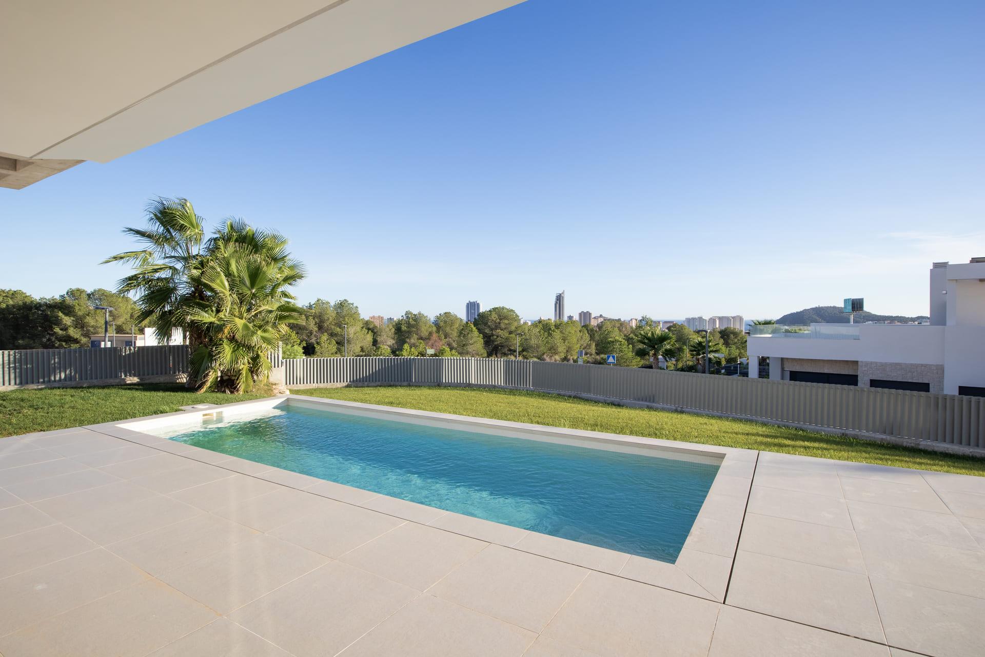 Living area in 2-bedroom townhouse, Finestrat Hills, Finestrat