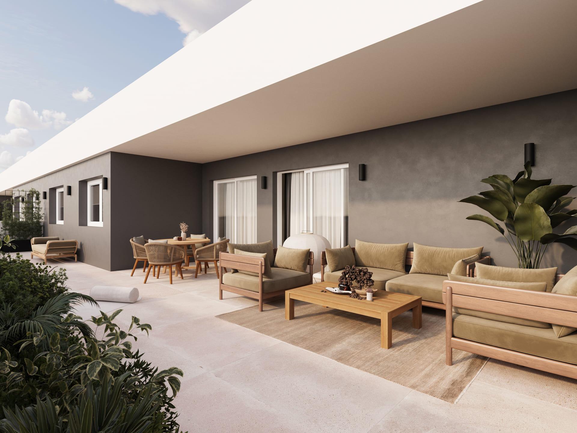Another interior view of the penthouse, Paseo de Parra