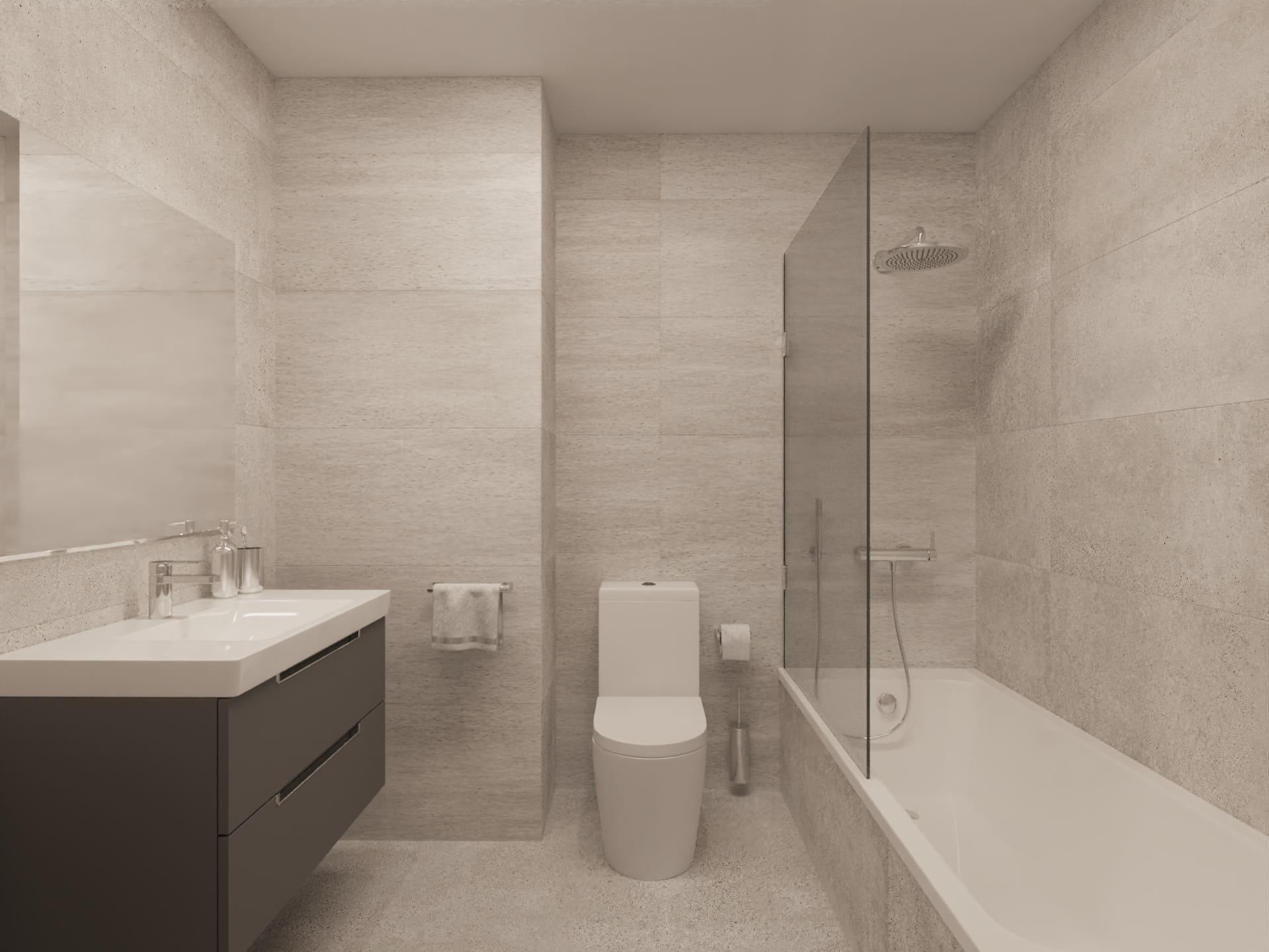 Bedroom in 3-bedroom penthouse, Paseo de Parra