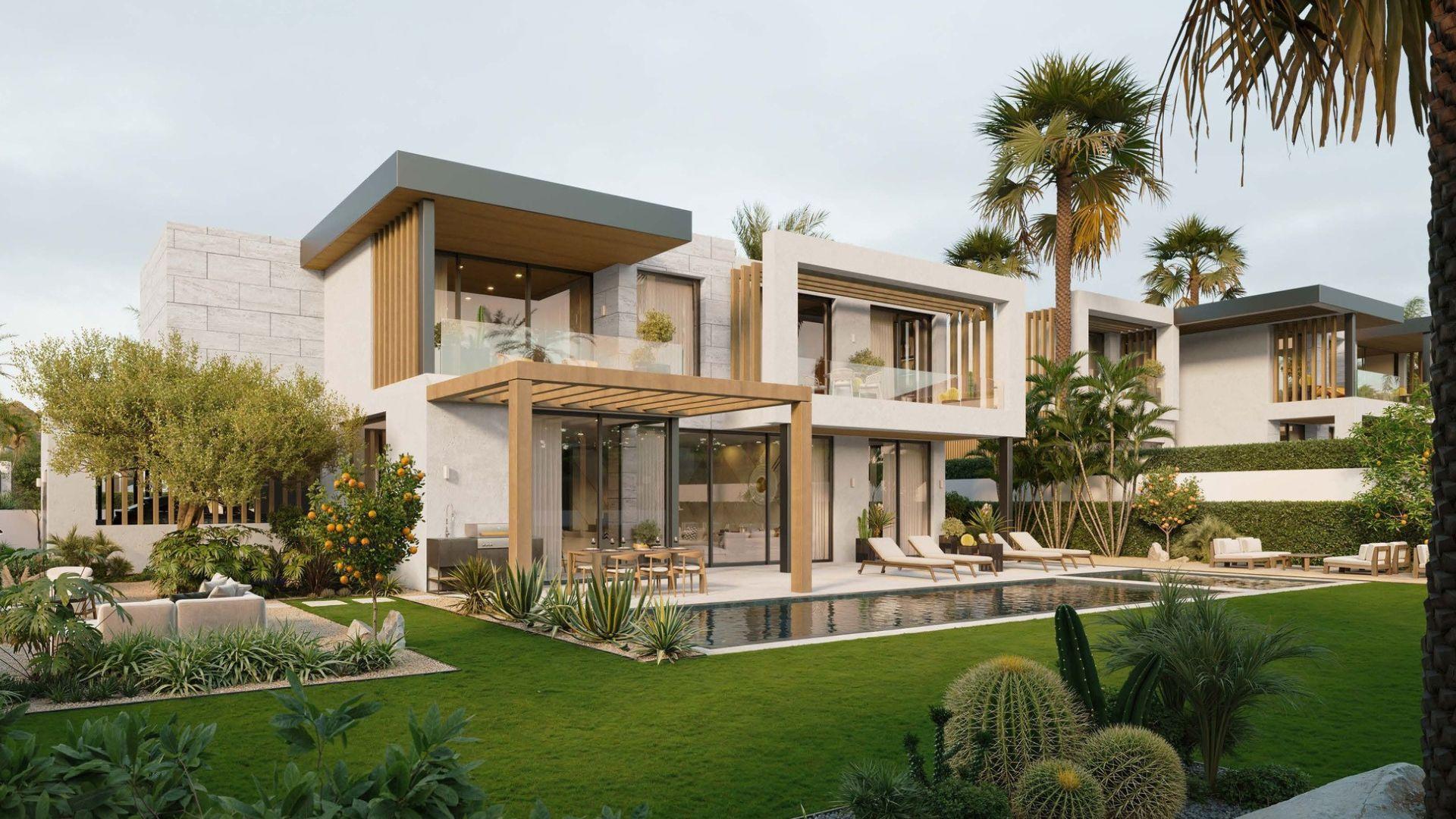 Plot and surrounding grounds of new-build villa, Whater Gardens, Estepona