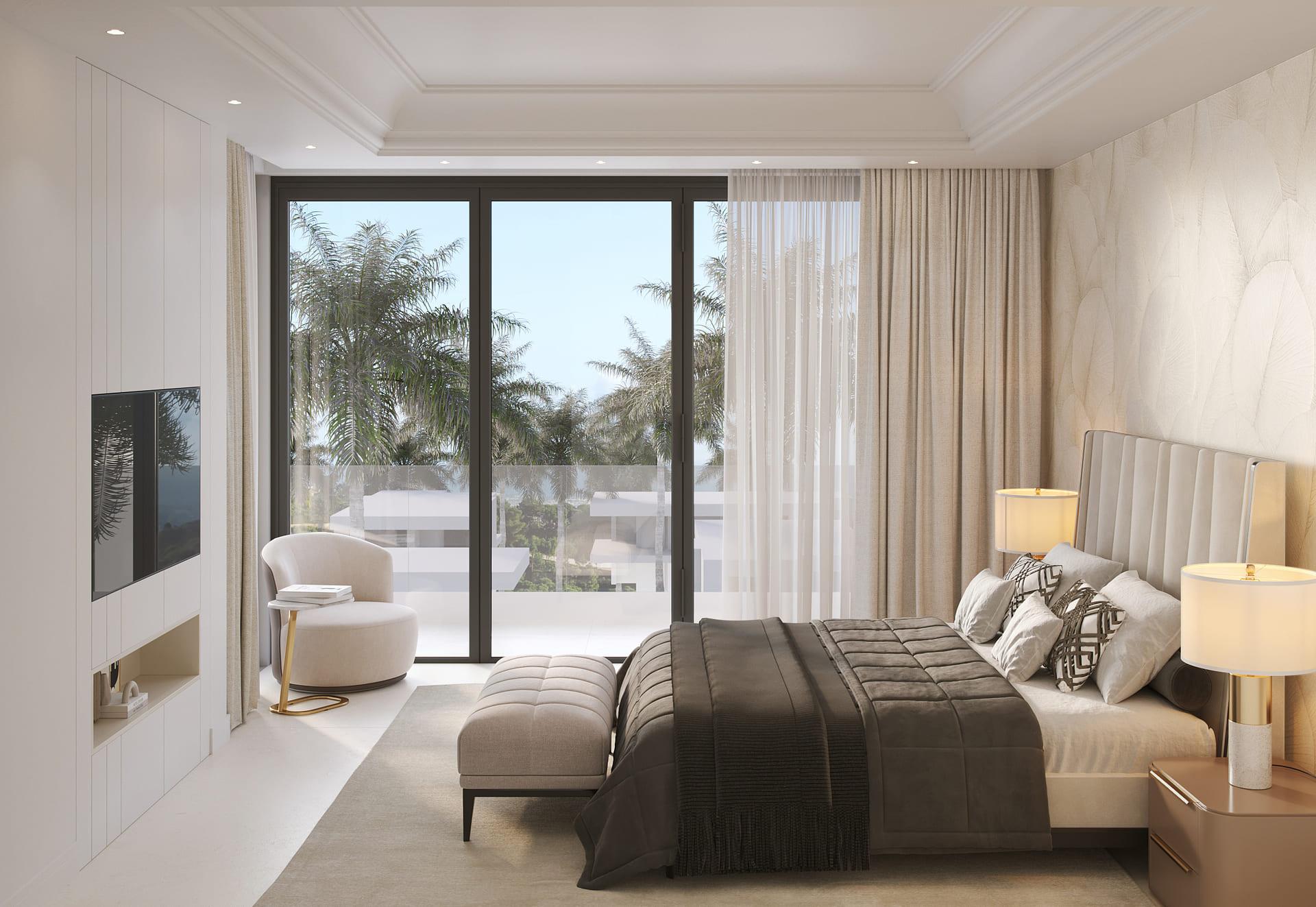 Ground floor reception room in 4-bedroom villa, Hacienda, Marbella